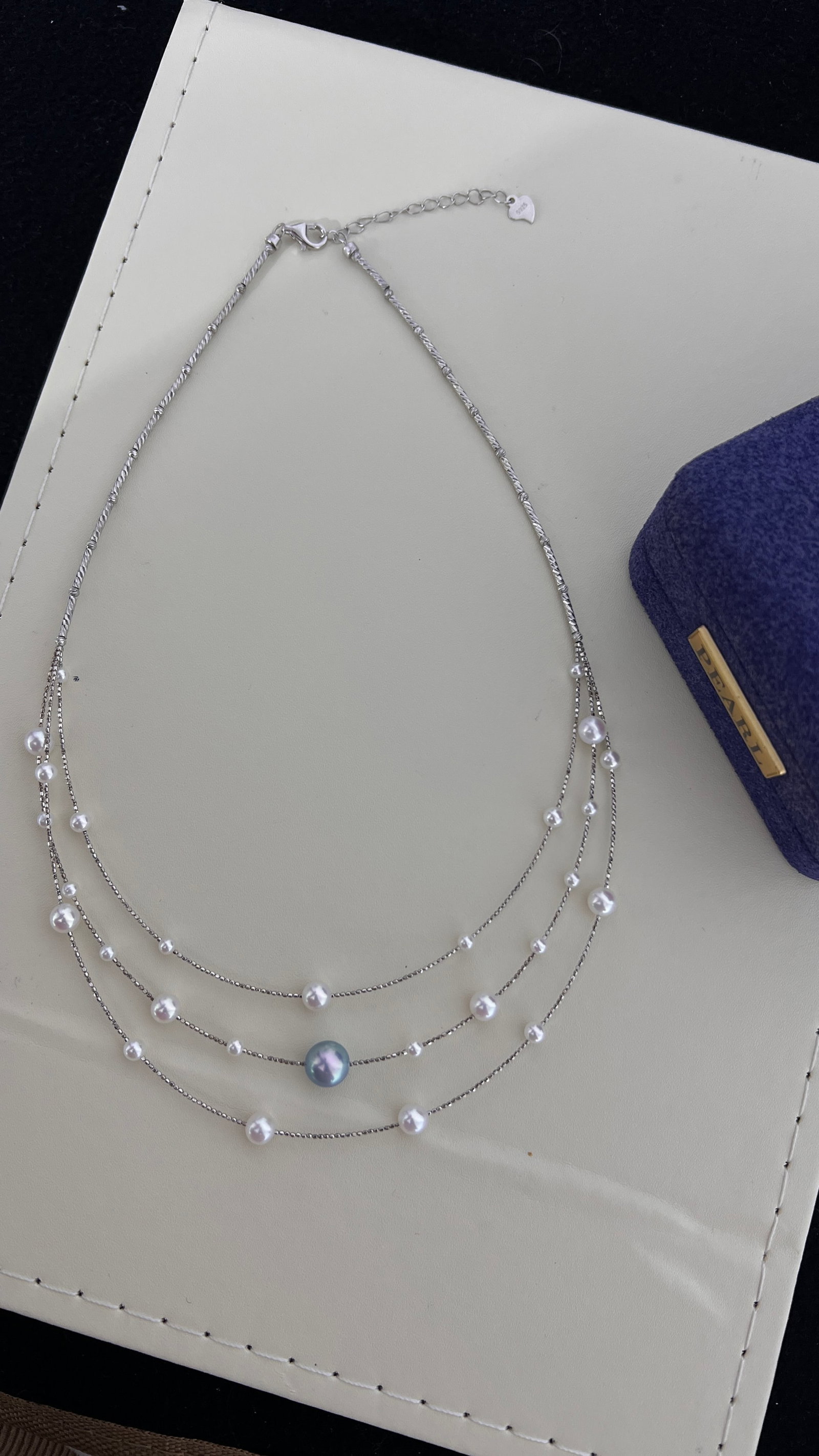 Freshwater pearl necklace - 9