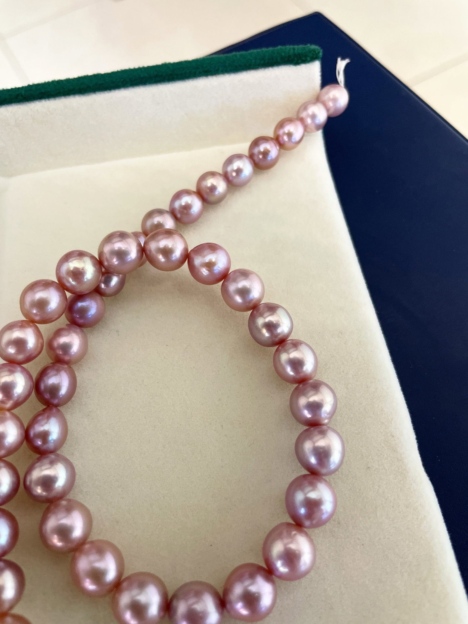 Natural Freshwater Edison Pearl Necklace - 4