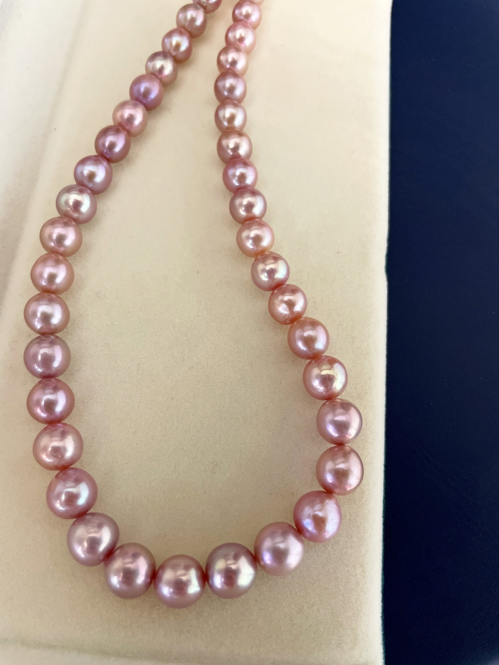 Natural Freshwater Edison Pearl Necklace - 8