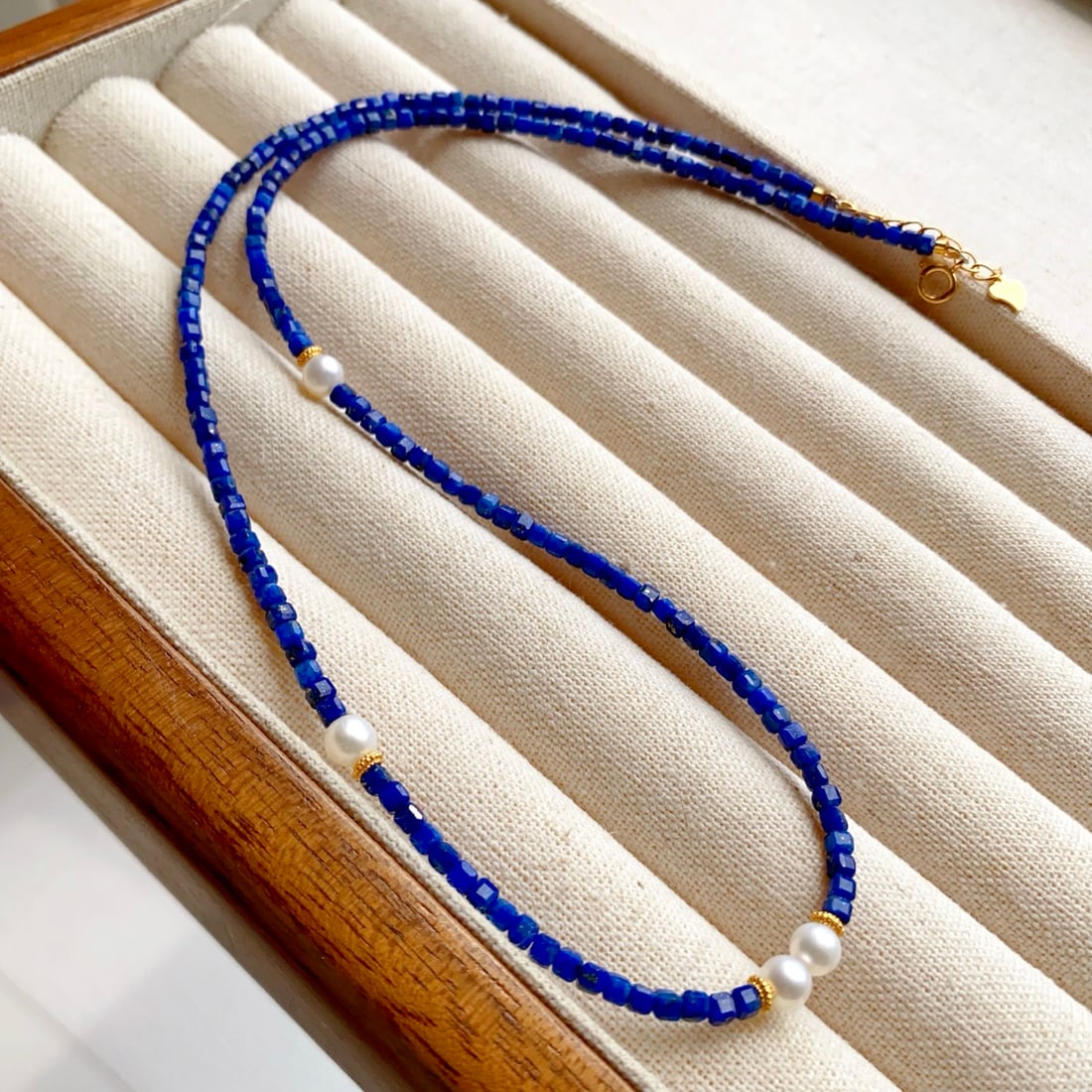 Natural Lapis Lazuli Necklace - 2