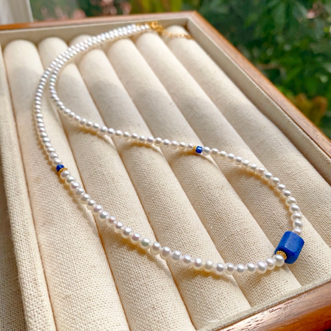 Natural Pearl Necklace - 4