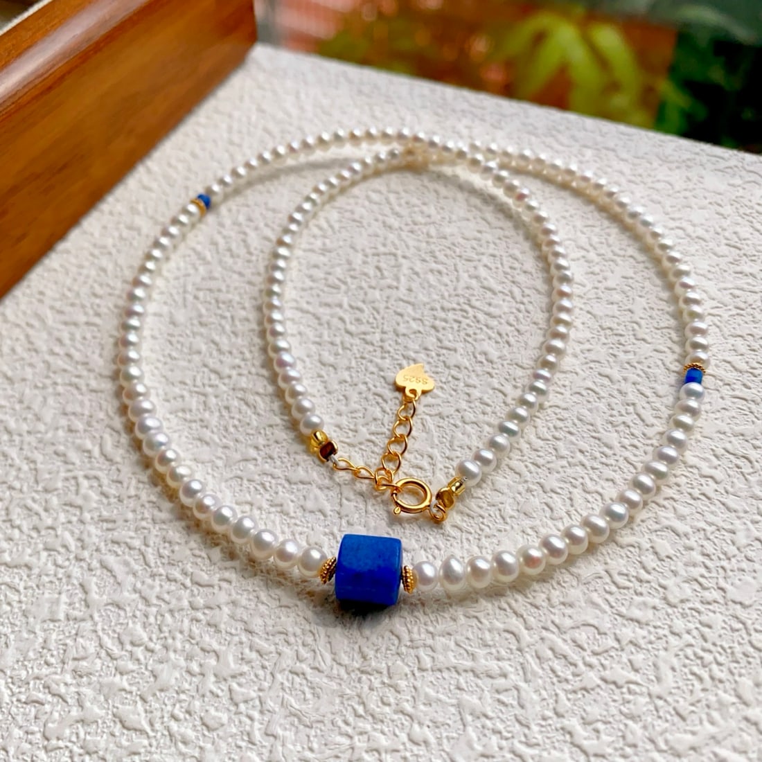 Natural Pearl Necklace - 5