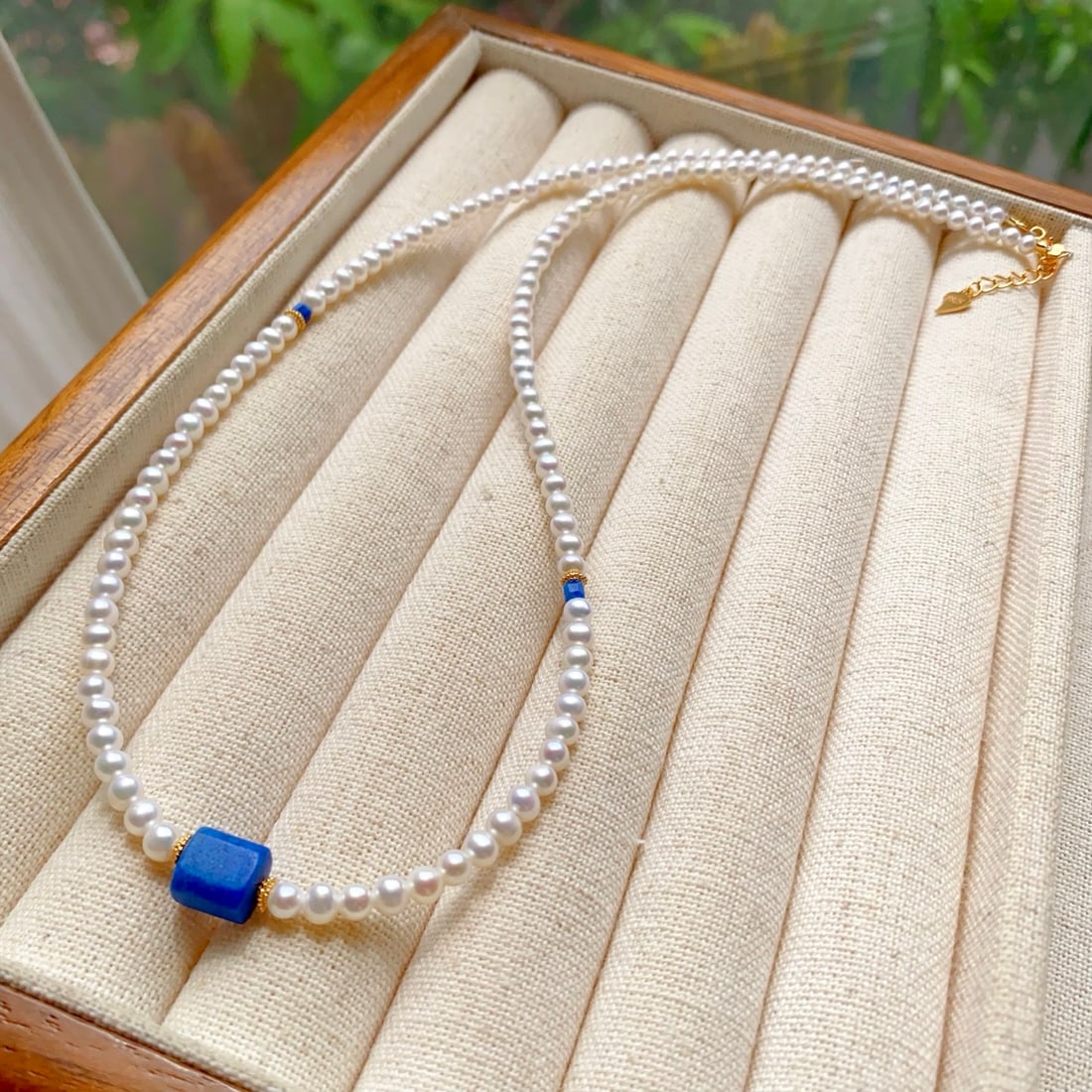 Natural Pearl Necklace - 6