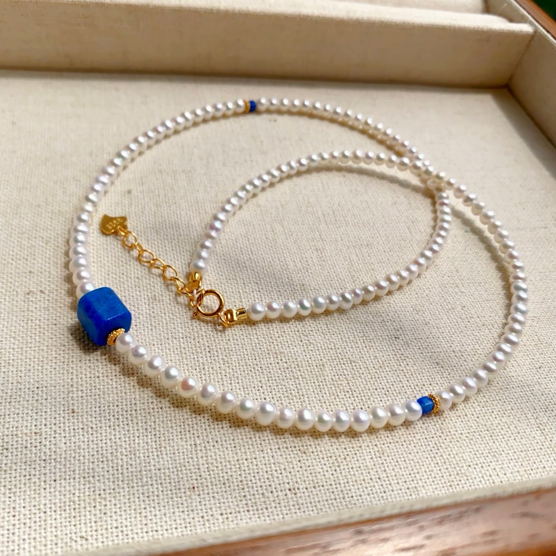 Natural Pearl Necklace - 8