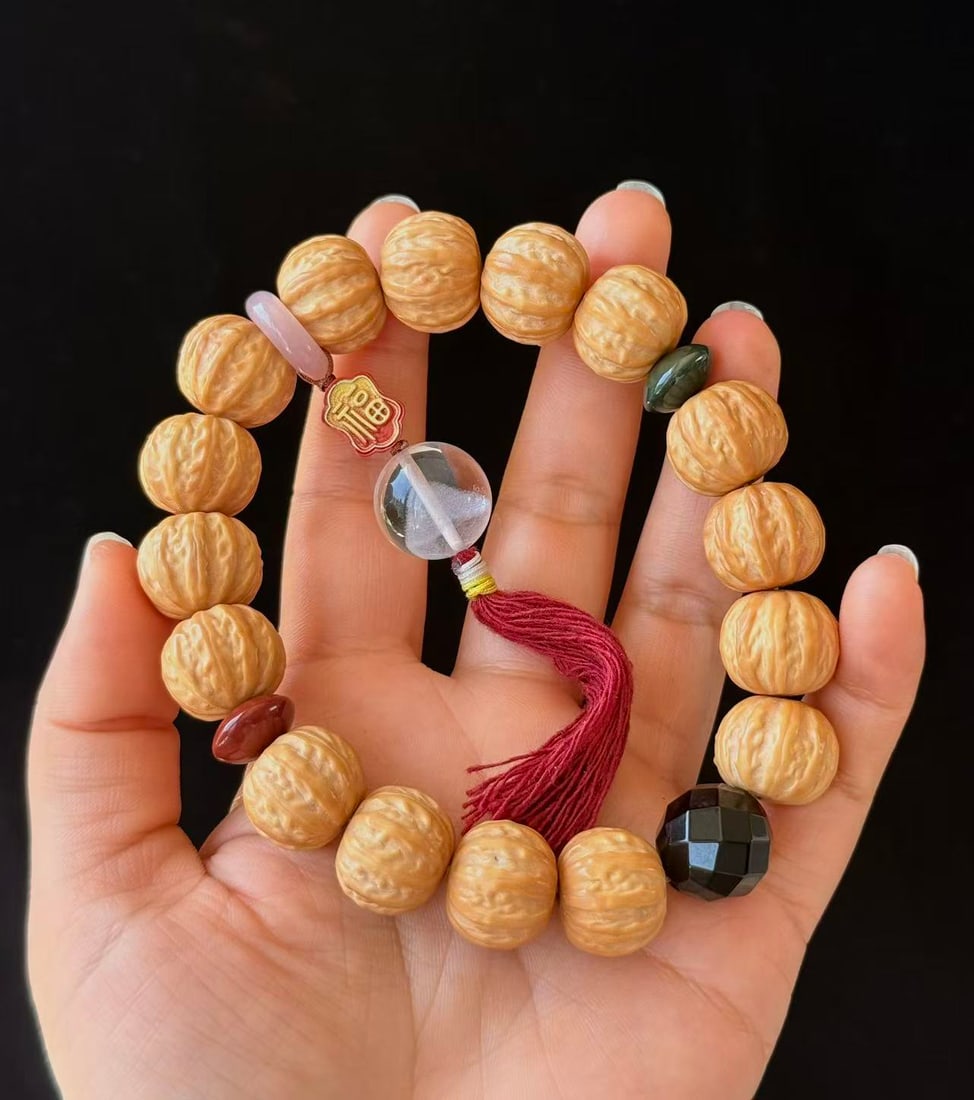 Obsidian Agate Crystal Bracelet - 4