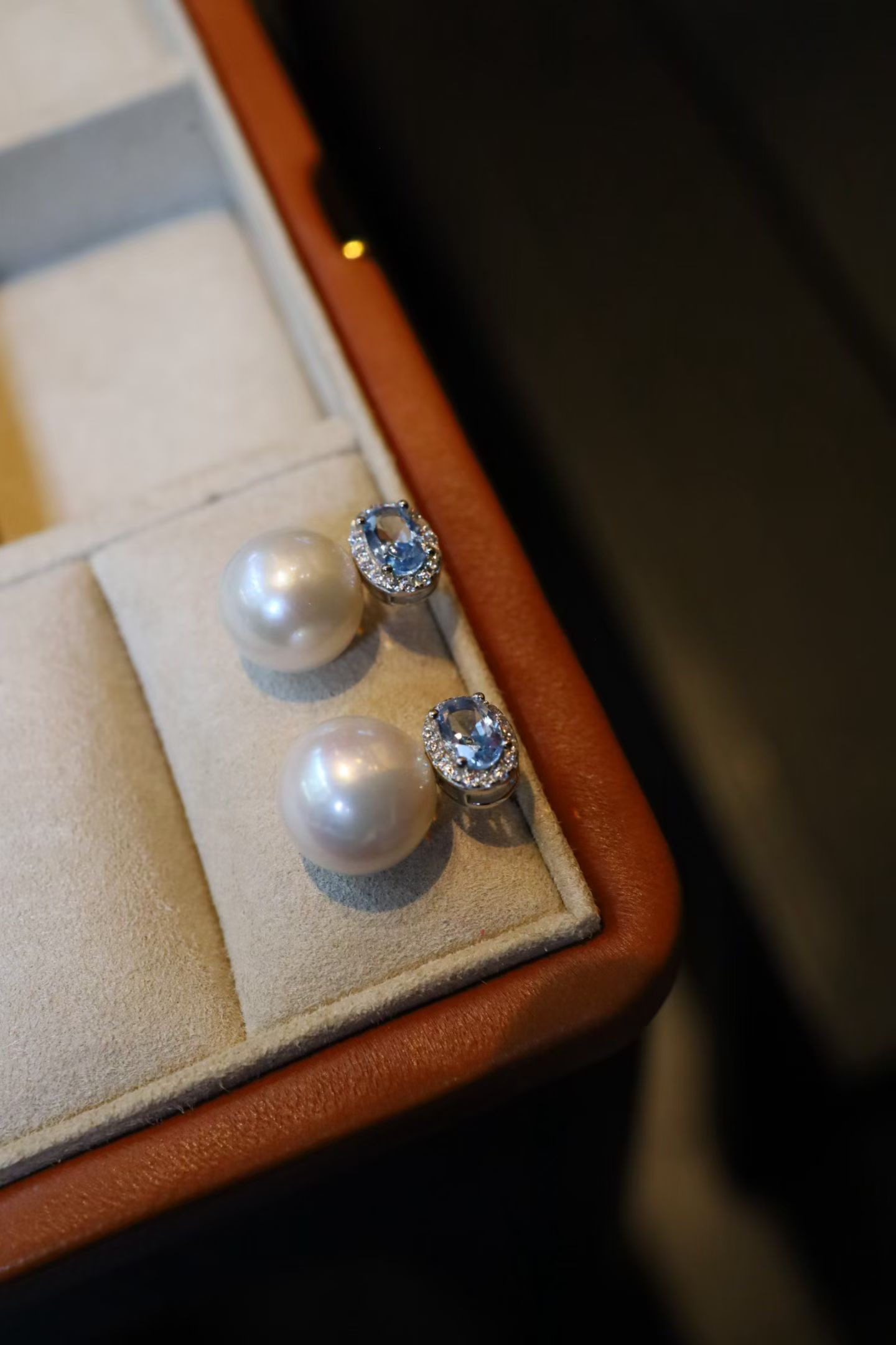 Sterling Silver Pearl Earrings - 4