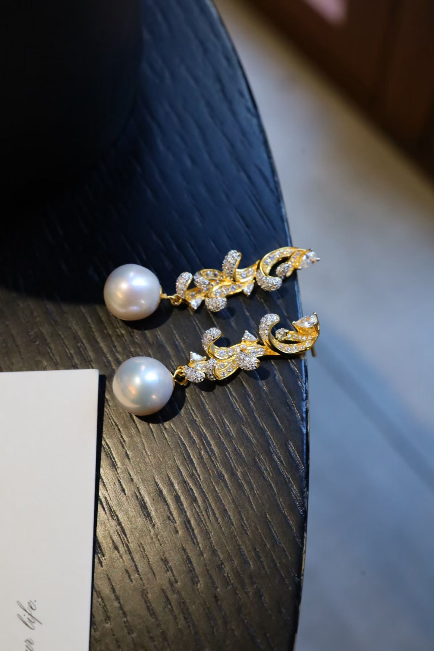 Natural Pearl Earrings - 7