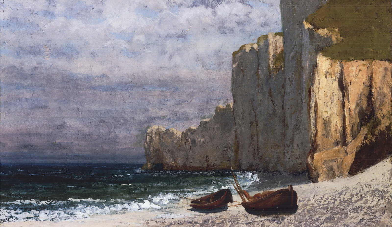 A Bay with Cliffs (Detail) - 2
