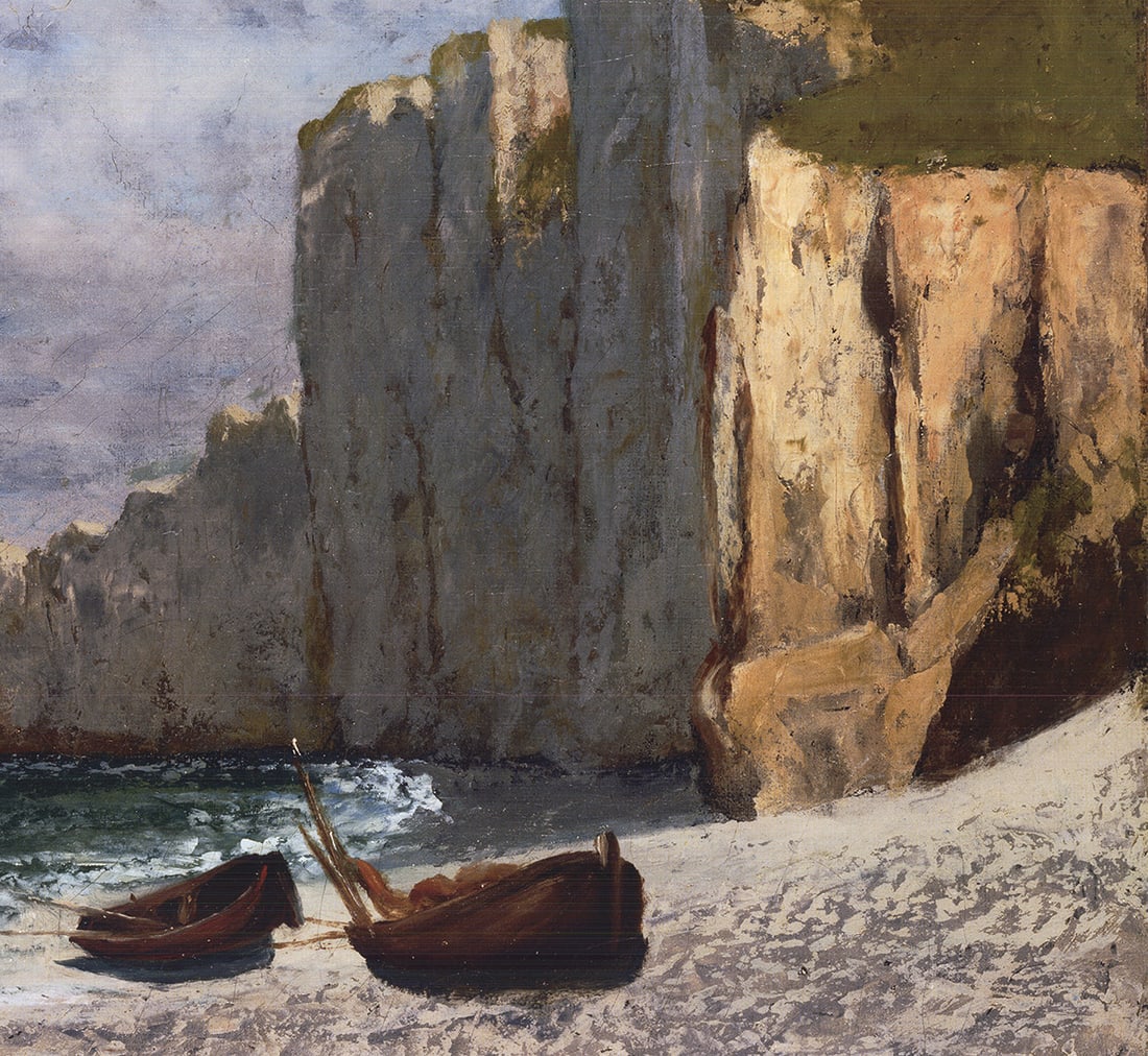 A Bay with Cliffs (Detail) - 4