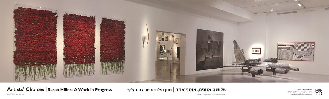 A Work in Progress: A Work in Progress by Susan Hiller, 2010 Unsigned Offset Lithograph. Paper size is 11.75 x 39 inches, with an image size of 9.75 x 39 inches. The Offset Lithograph is from an unknown edition size.