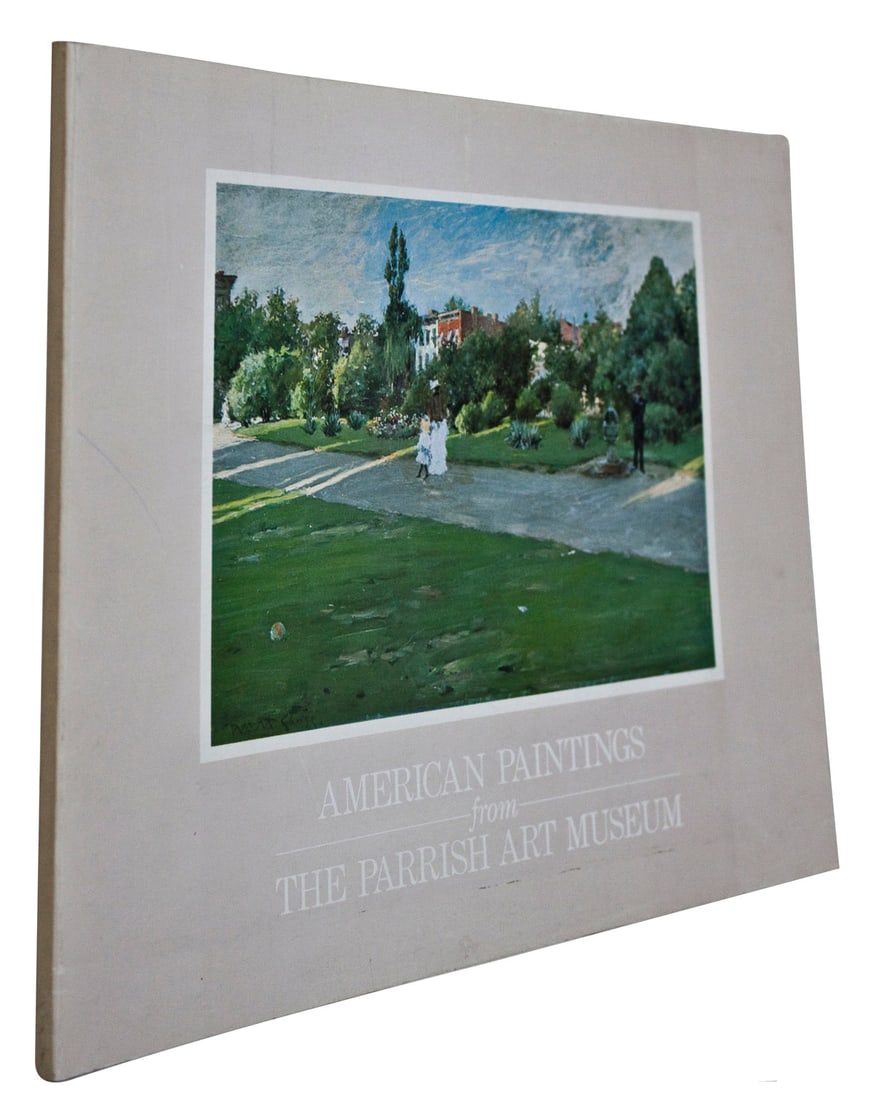 American Paintings from the Parrish Art Museum: American Paintings from the Parrish Art Museum by Artist Unknown, 1982 Unsigned Book. Paper size is 8.25 x 10.5 inches, with an image size of 8.25 x 10.5 inches. The Book is from an unknown edition si