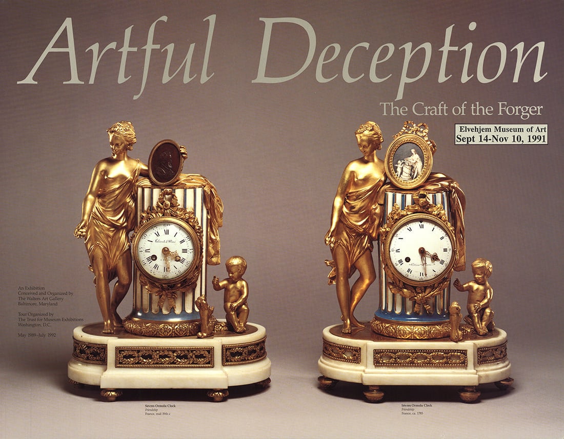 Artful Deception: The Craft of the For ger: Artful Deception: The Craft of the For ger by Artist Unknown, 1991 Unsigned Offset Lithograph. Paper size is 18.5 x 24 inches, with an image size of 18.5 x 24 inches. The Offset Lithograph is from an
