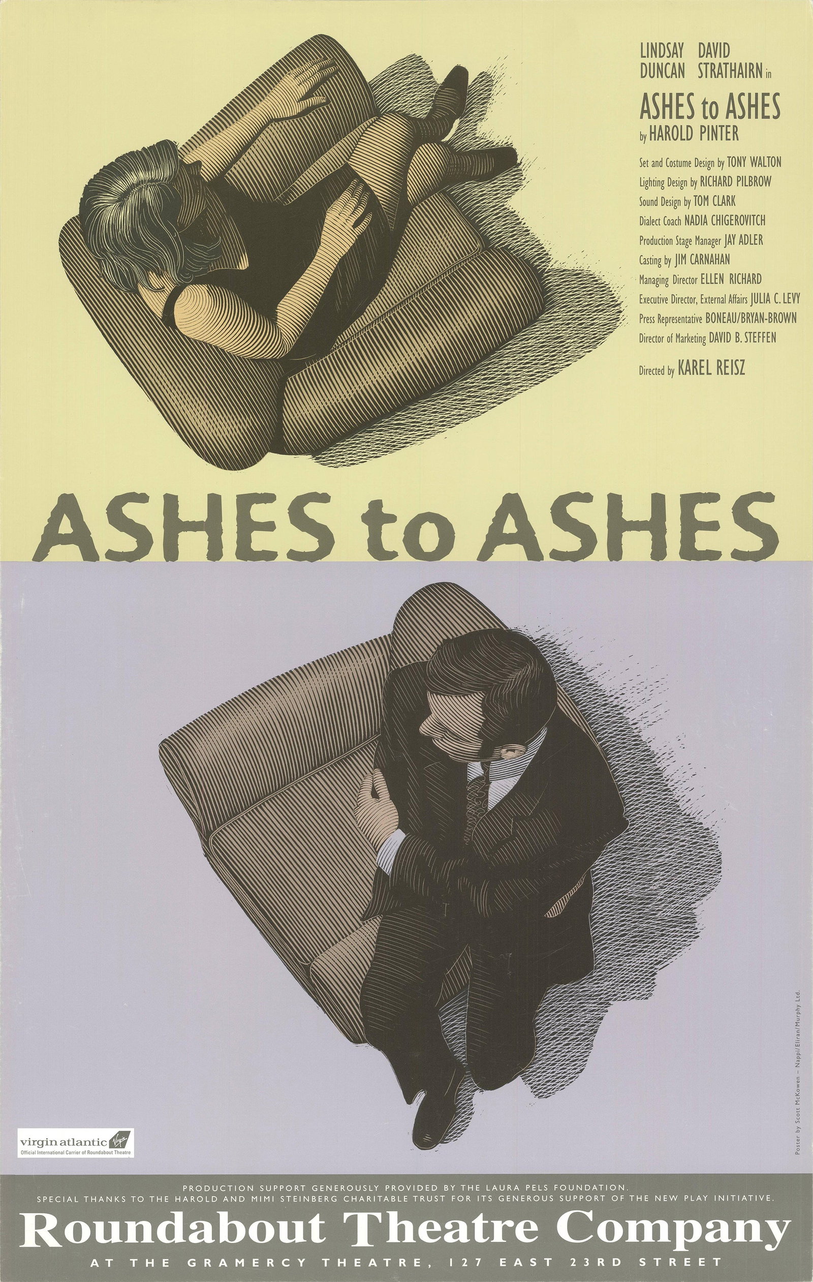 Ashes to Ashes: Ashes to Ashes by Scott McKowen, 1996 Unsigned Offset Lithograph. Paper size is 22 x 14 inches, with an image size of 22 x 14 inches. The Offset Lithograph is from an unknown edition size. and is not