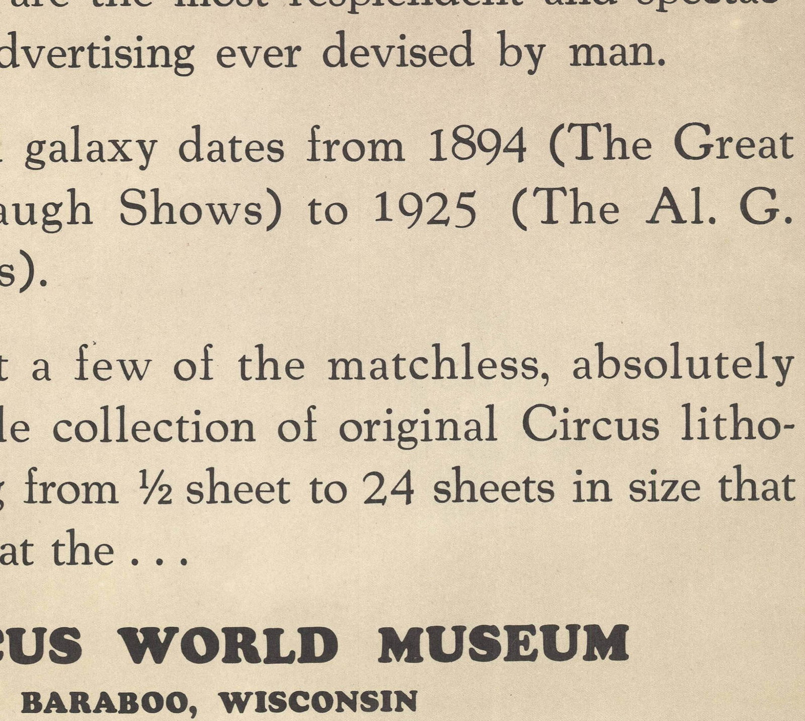 Circus World Museum - 4