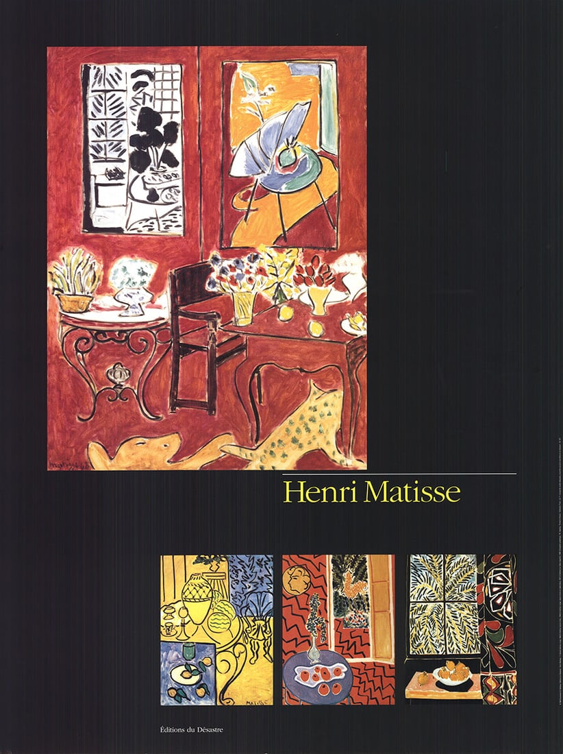 Editions du Desastre: Editions du Desastre by Henri Matisse, 1992 Unsigned Offset Lithograph. Paper size is 31.5 x 23.5 inches, with an image size of 31.5 x 23.5 inches. The Offset Lithograph is from an unknown edition