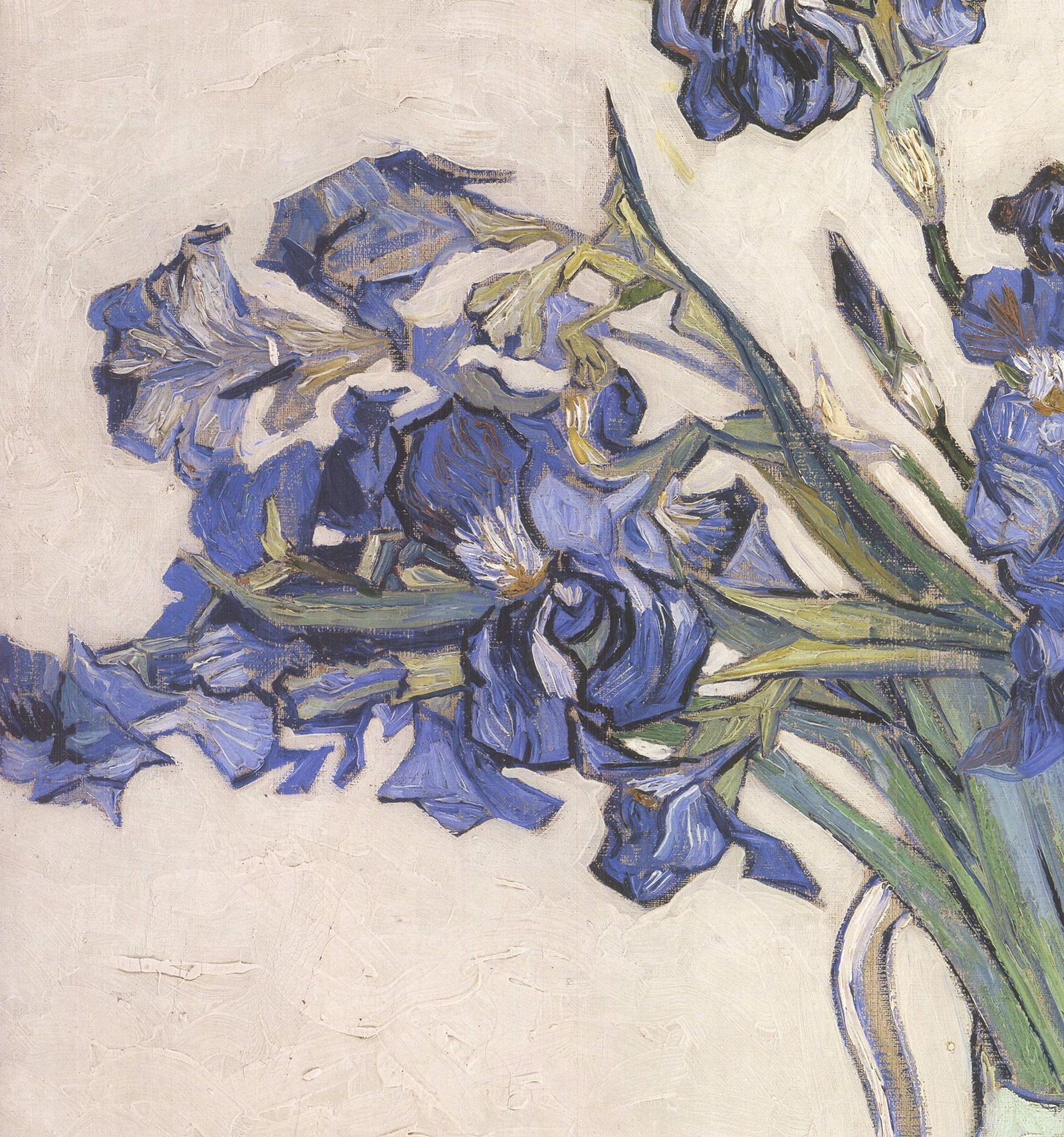 Irises in a Vase - 3