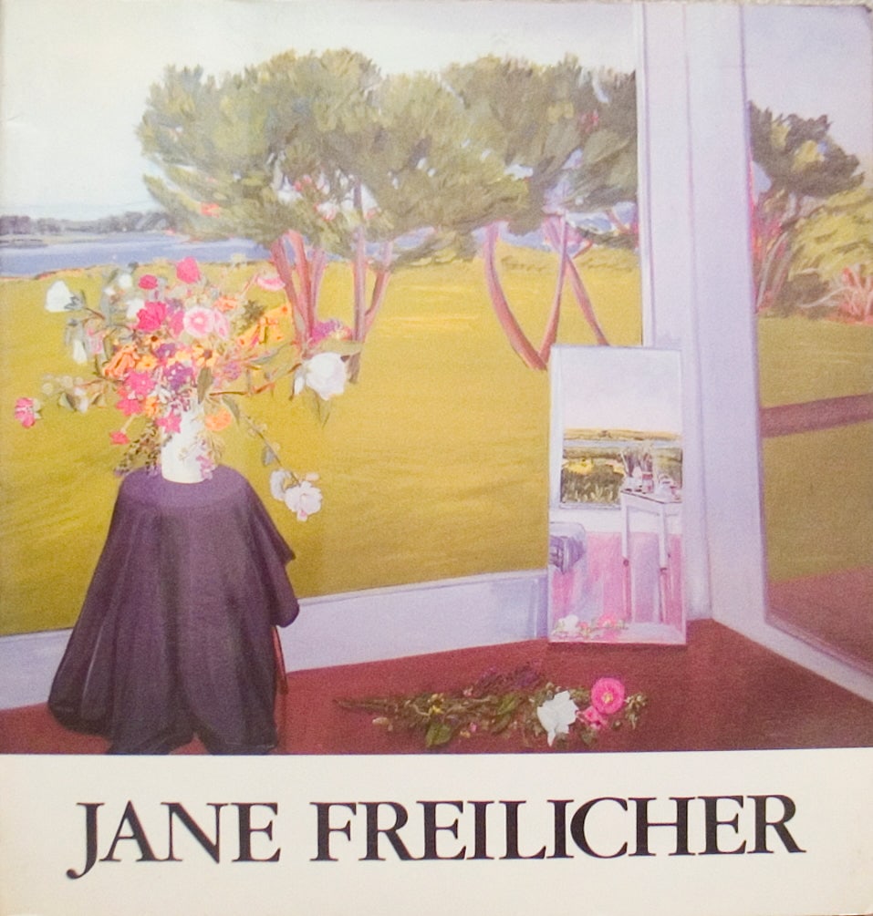Jane Freilicher: Jane Freilicher by Jane Freilicher, 1986 Unsigned Book. Paper size is 11 x 10 inches, with an image size of 9 x 10 inches. The Book is from an unknown edition size. and is not framed. The condition