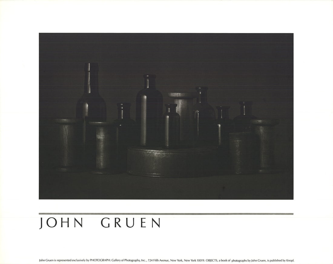 Objects cover of the book: Objects cover of the book by John Gruen, 1985 Unsigned Offset Lithograph. Paper size is 19 x 24 inches, with an image size of 12 x 18.5 inches. The Offset Lithograph is from an unknown edition size.