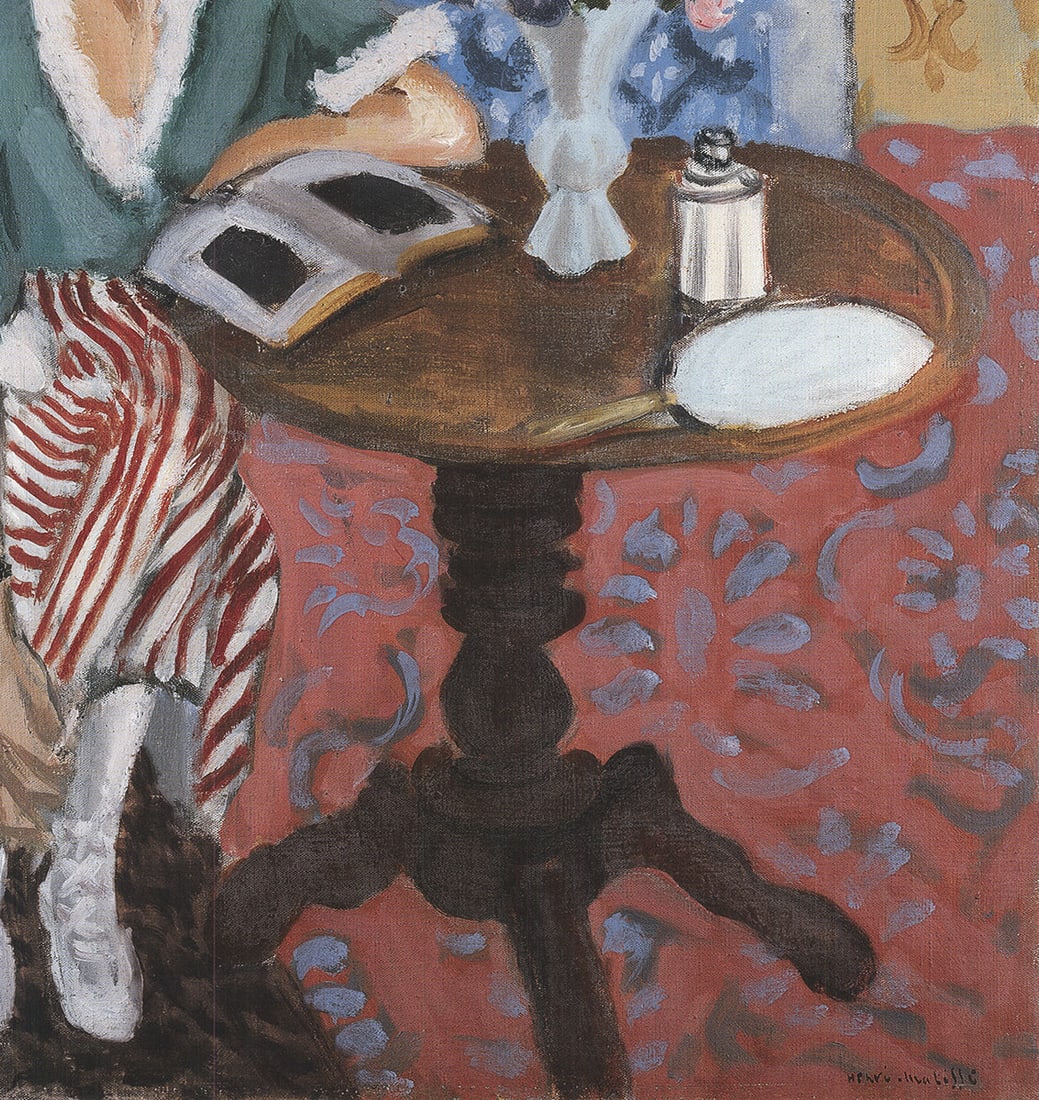 Reading Girl at the Desk - 4