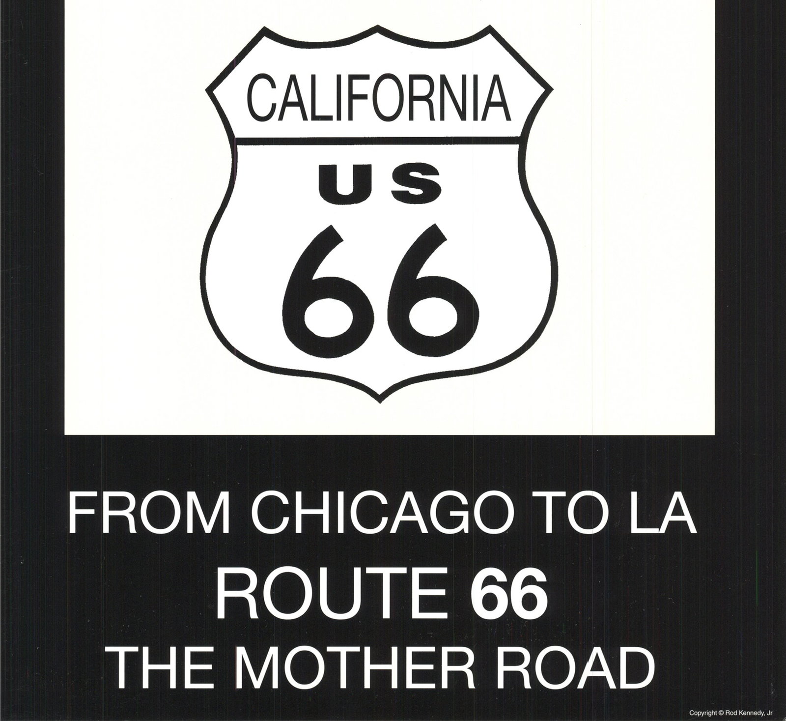 Route 66 (Black wtih Ivory) - 4