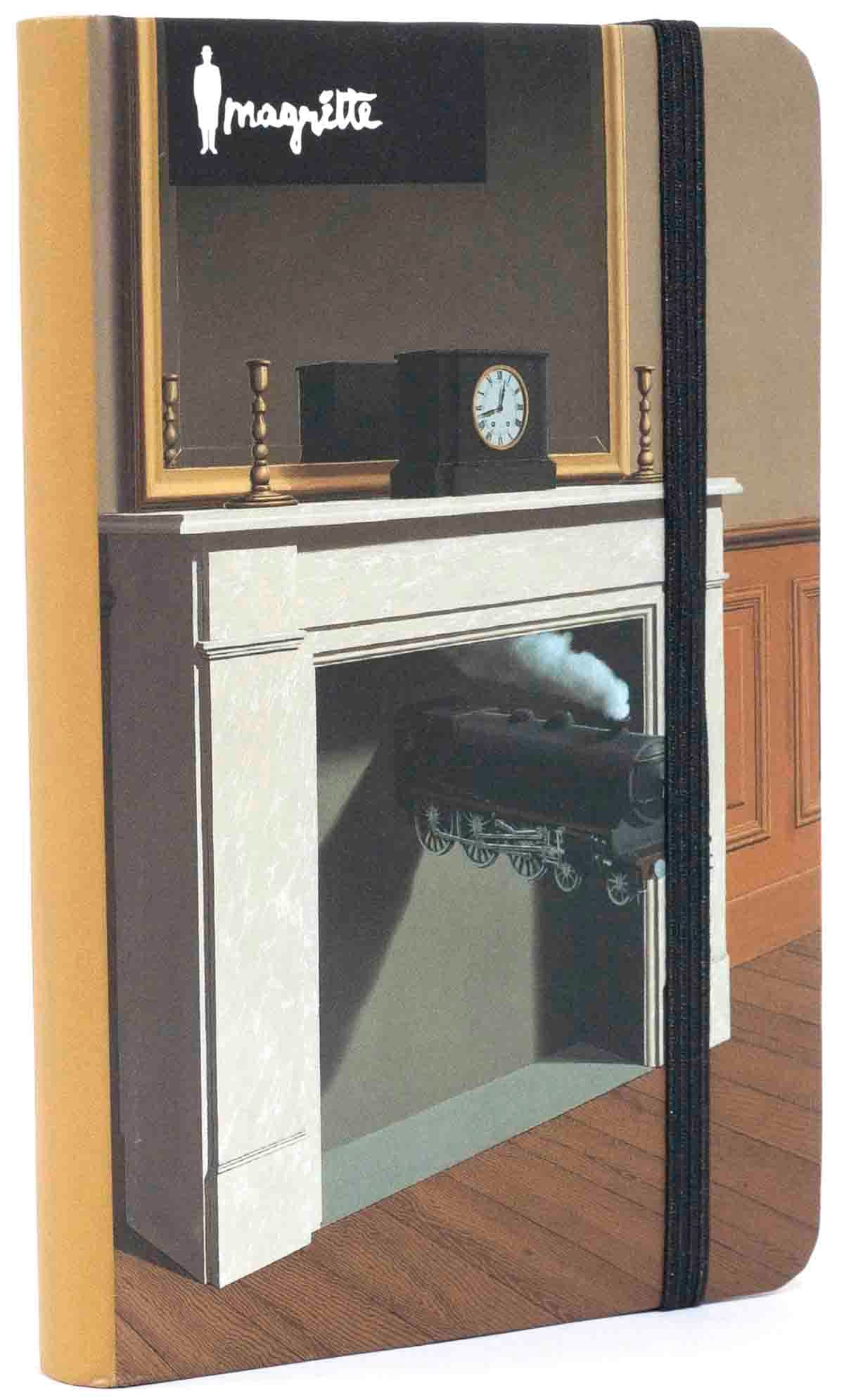 Time Transfixed (sm): Time Transfixed (sm) by Rene Magritte, 2012 Unsigned Notebook. Paper size is 5.5 x 5.5 x 3.5 inches, with an image size of . The Notebook is from an unknown edition size. and is not framed. The