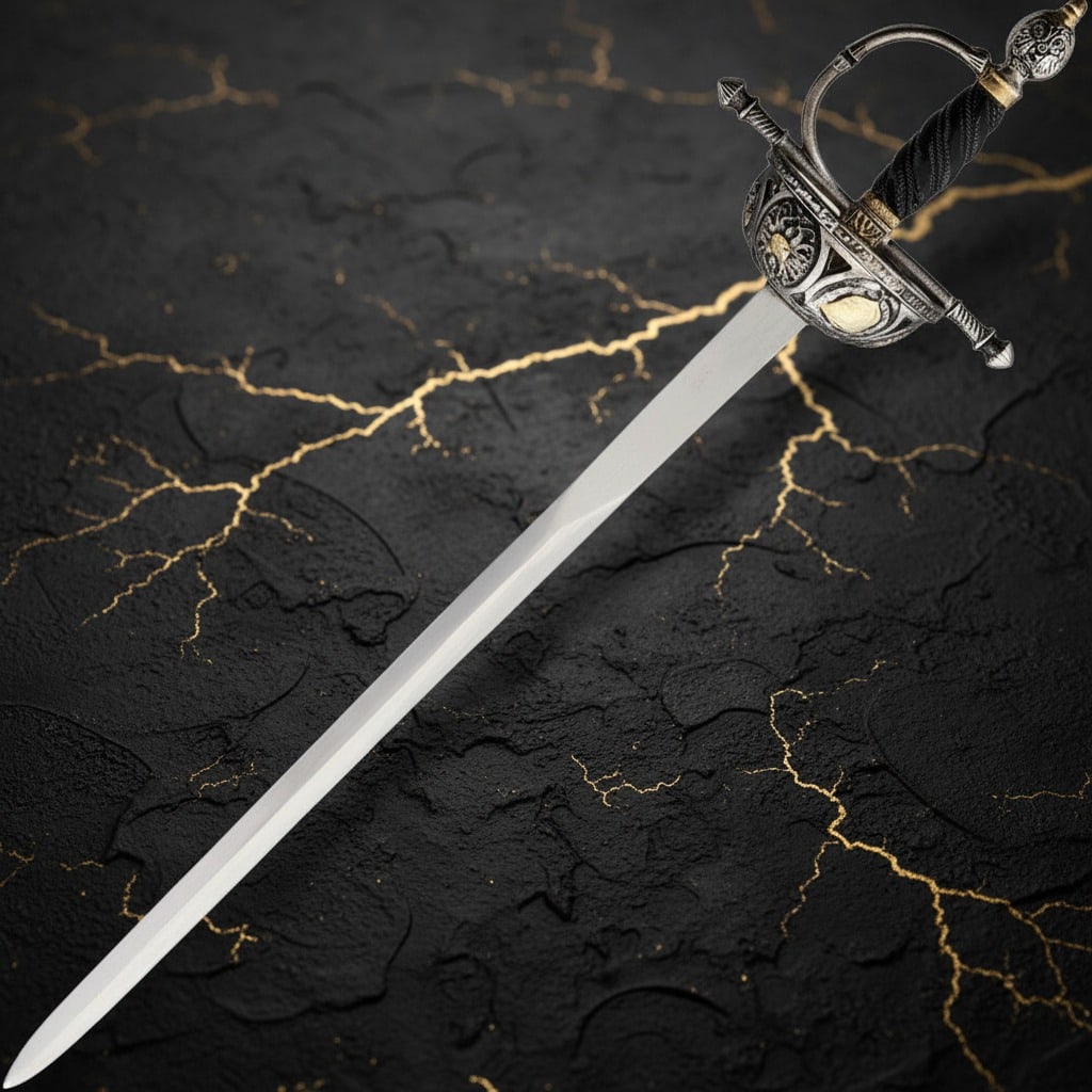 Miniature Conqueror Dagger Steel Unsharpened Blade Antique Brass Hilt Decor: Title:Miniature Conqueror Dagger Steel Unsharpened Blade Antique Brass Hilt Decor Description:This Conqueror mini sword features a compact design suitable for display or collection purposes. *