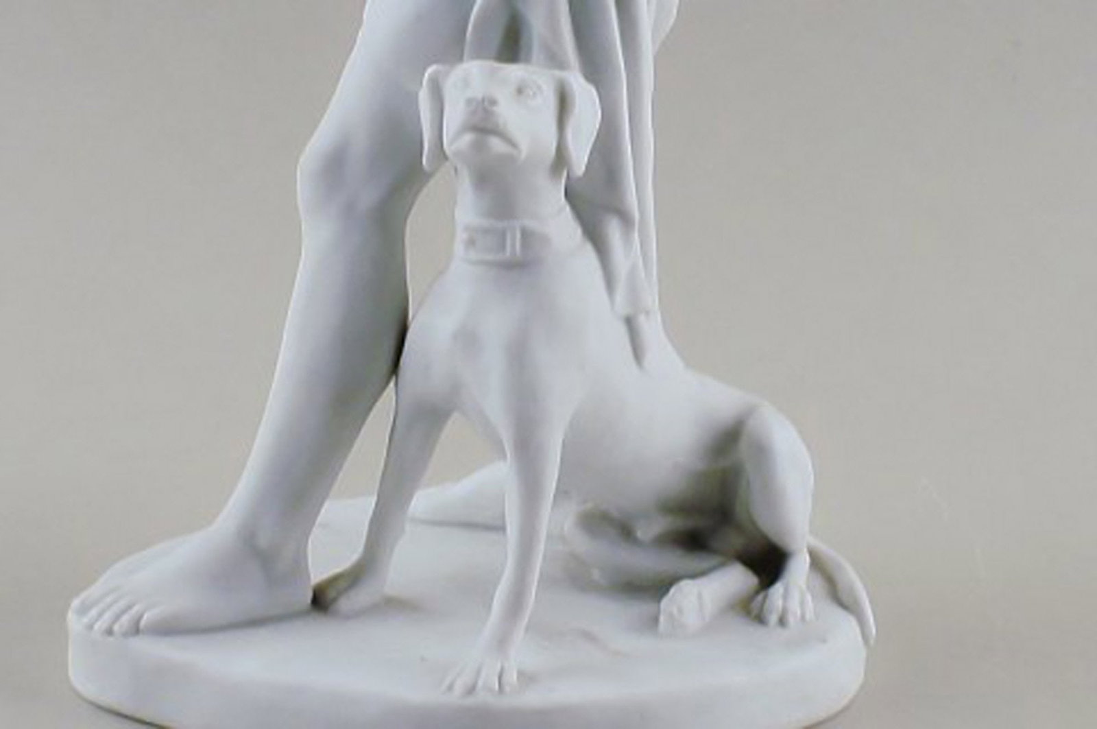 Antique B&G (Bing & Grondahl) biscuit figure, rare model. - 5