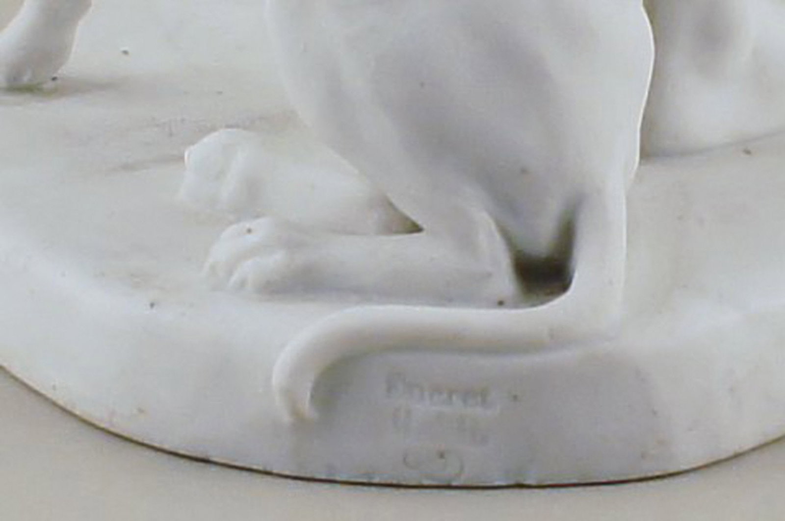 Antique B&G (Bing & Grondahl) biscuit figure, rare model. - 7