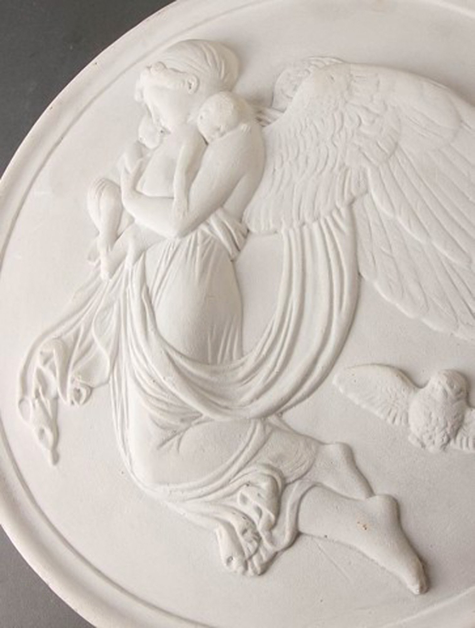 Royal Copenhagen biscuit plates in relief after Thorvaldsen. 8 pcs. in stock. - 6