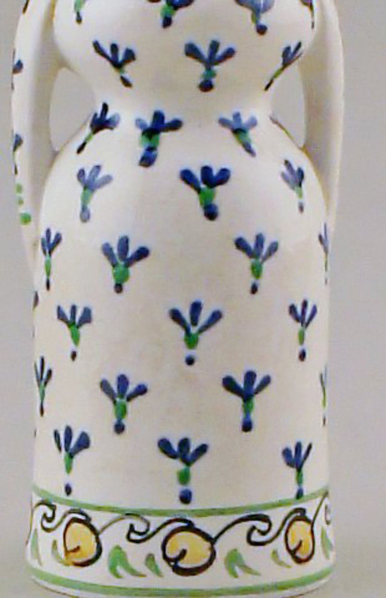 Rare and early Aluminia pepper shaker. - 3