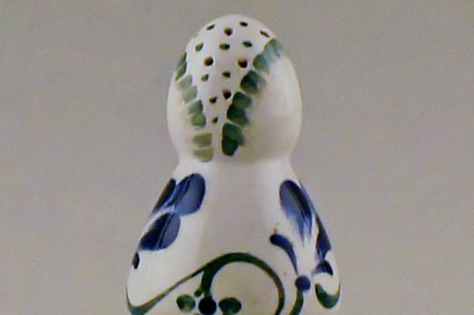 Early Aluminia pepper shaker. - 2