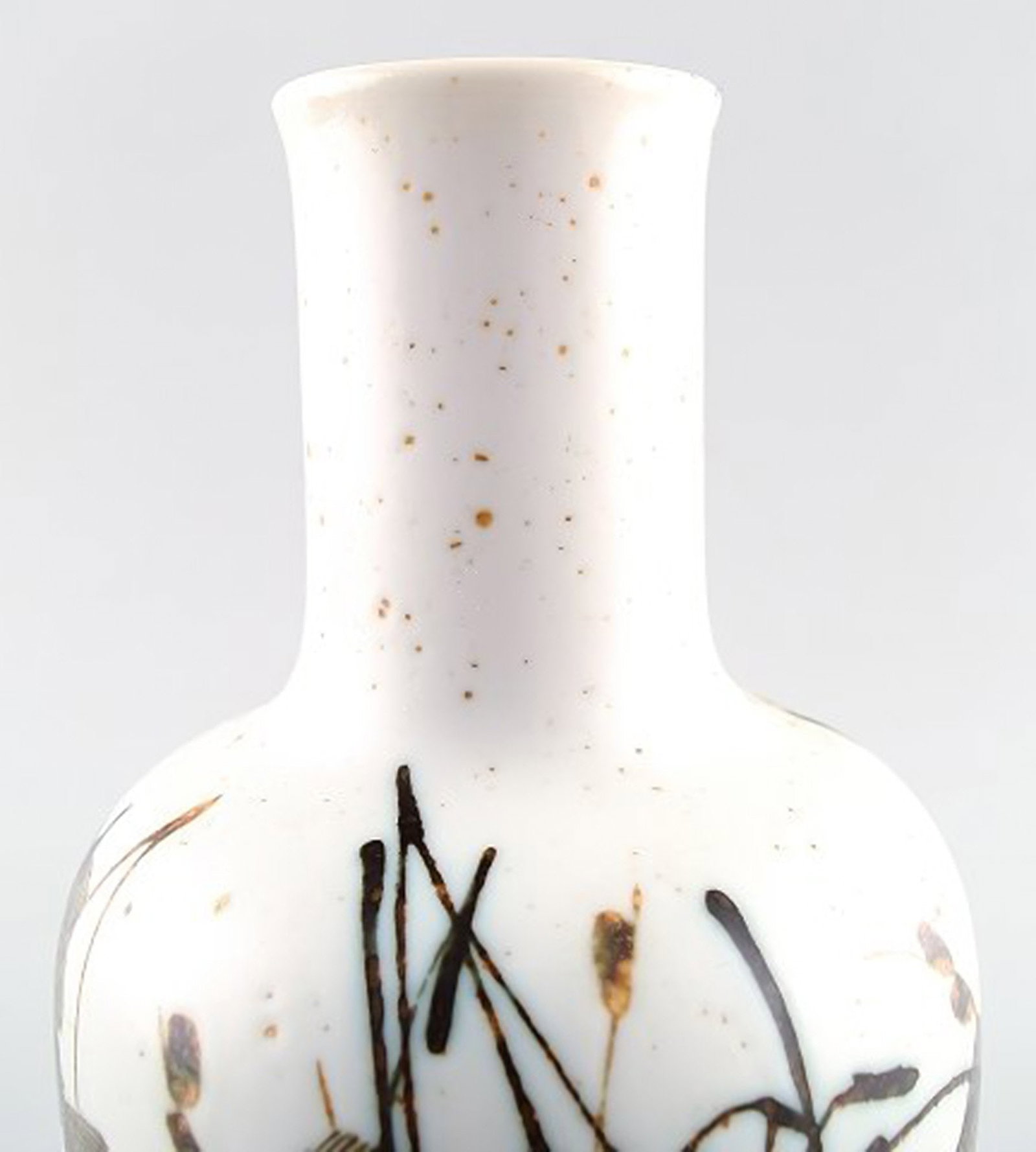 Royal Copenhagen / Aluminia vase by Nils Thorsson. - 2