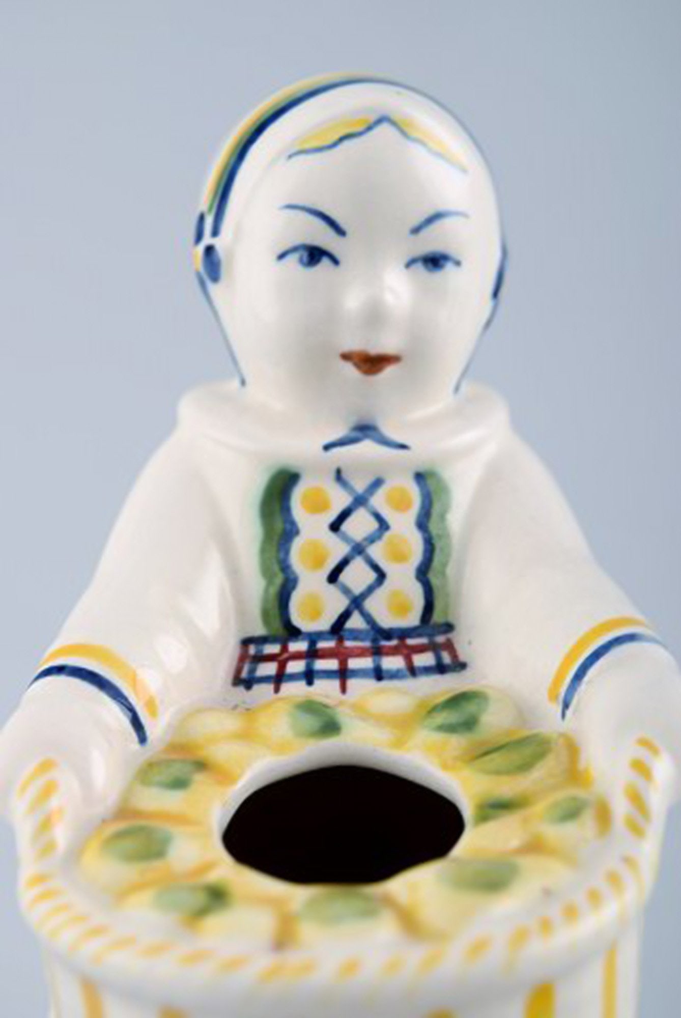 Aluminia, Denmark Child Care figure, Cousin from Amager. - 2