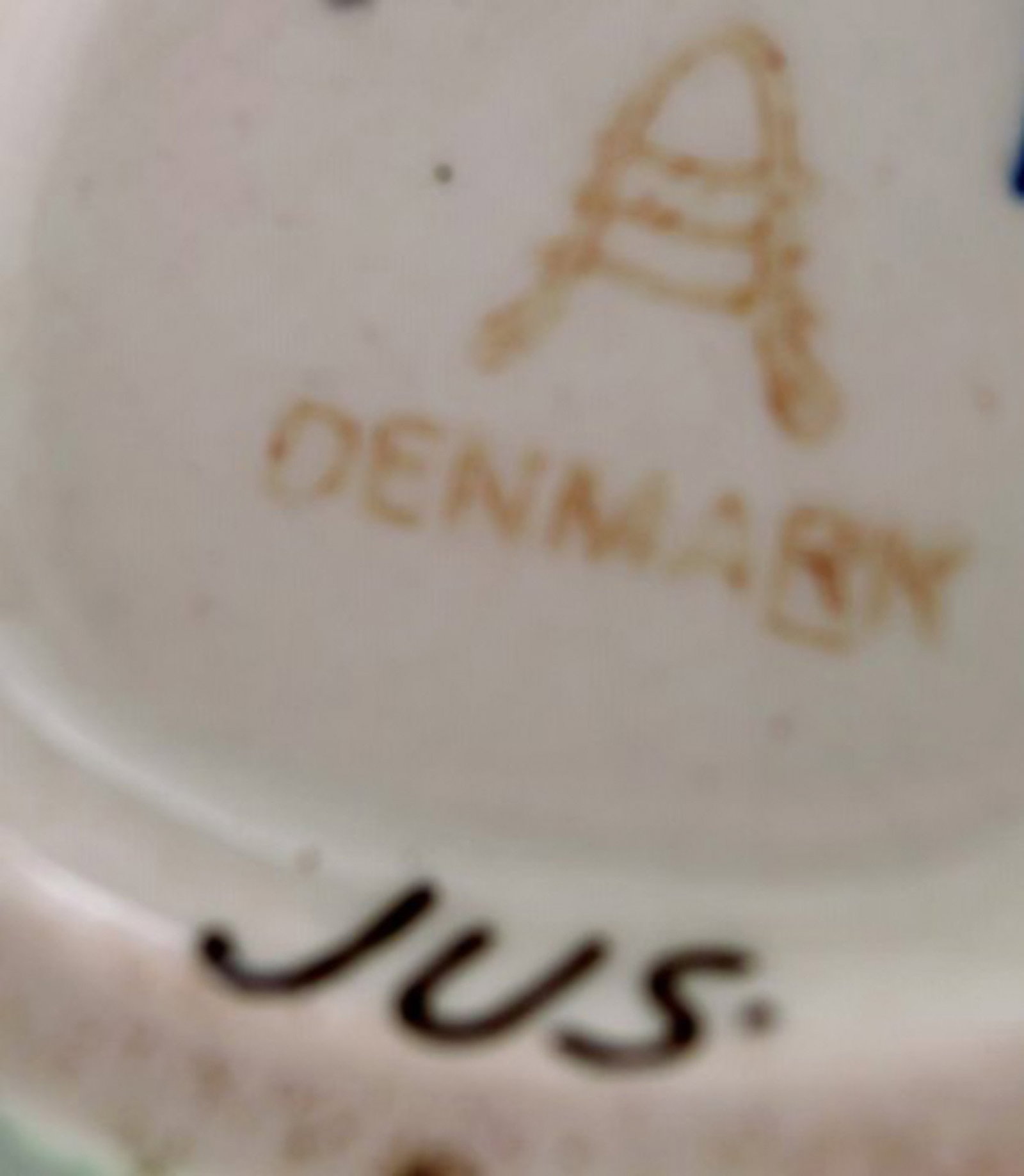 Aluminia, Denmark Child Care figure, Cousin from Amager. - 3