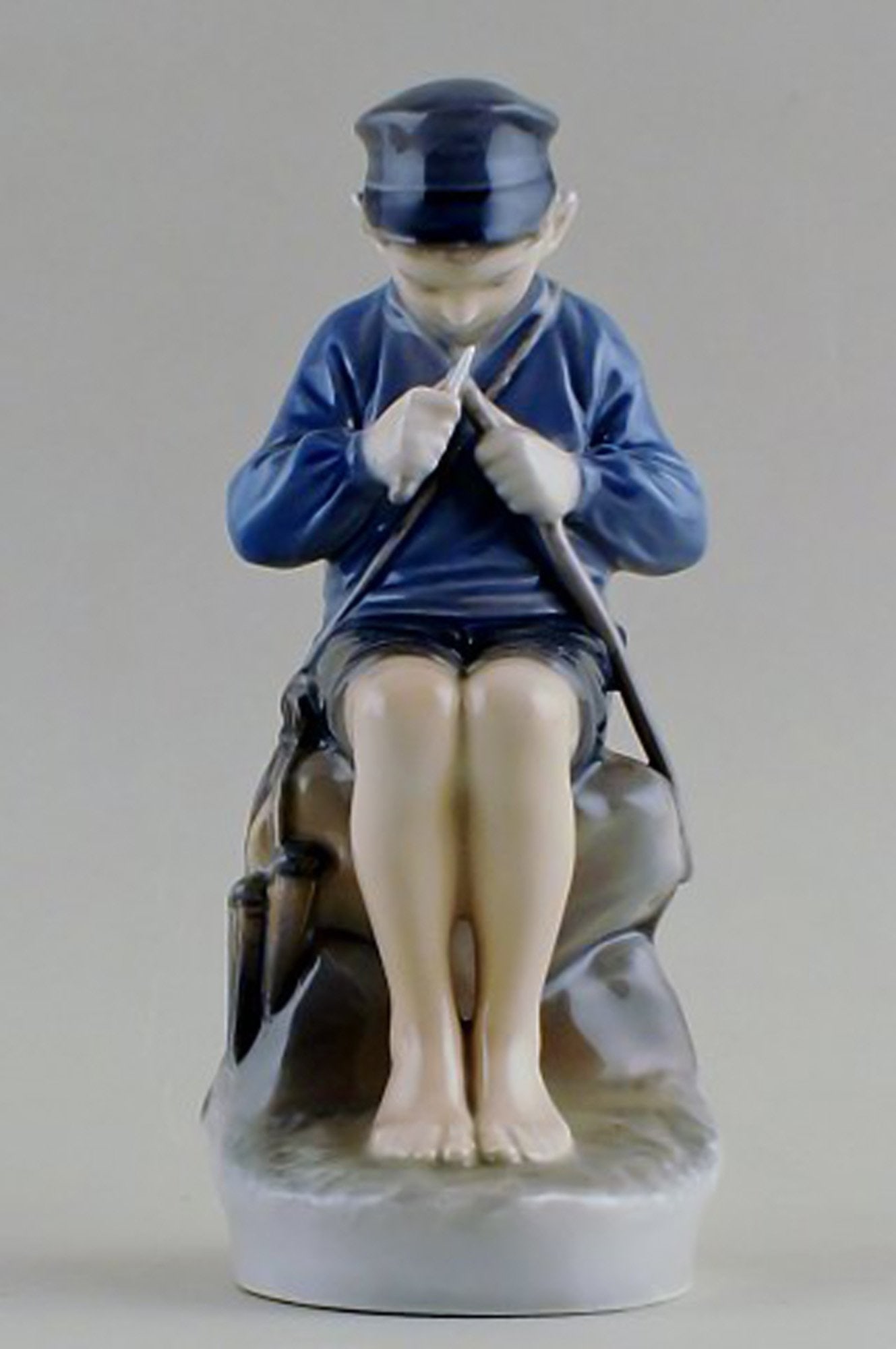 Royal Copenhagen, chopping boy, No. 905. - 2