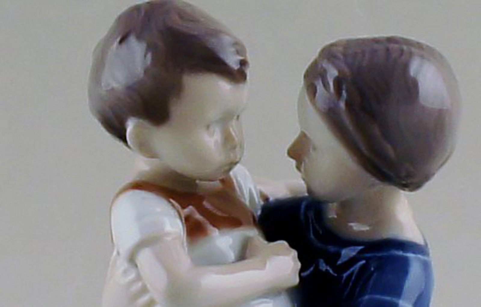B&G (Bing & Grondahl) mother and boy, number 1568. - 2