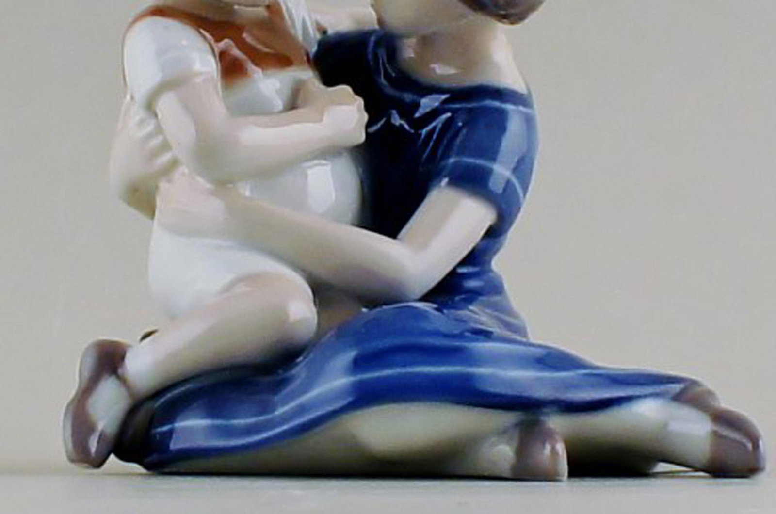 B&G (Bing & Grondahl) mother and boy, number 1568. - 3