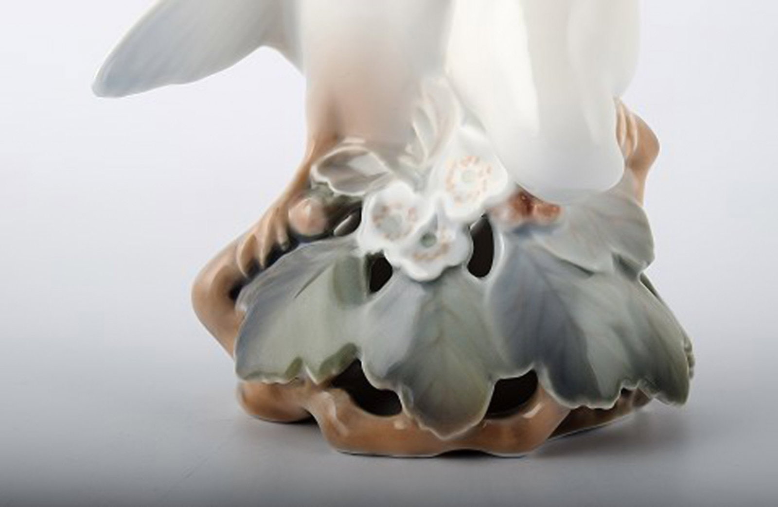 Royal Copenhagen Porcelain, birds, lovebirds, designed by Th.Madsen. - 2