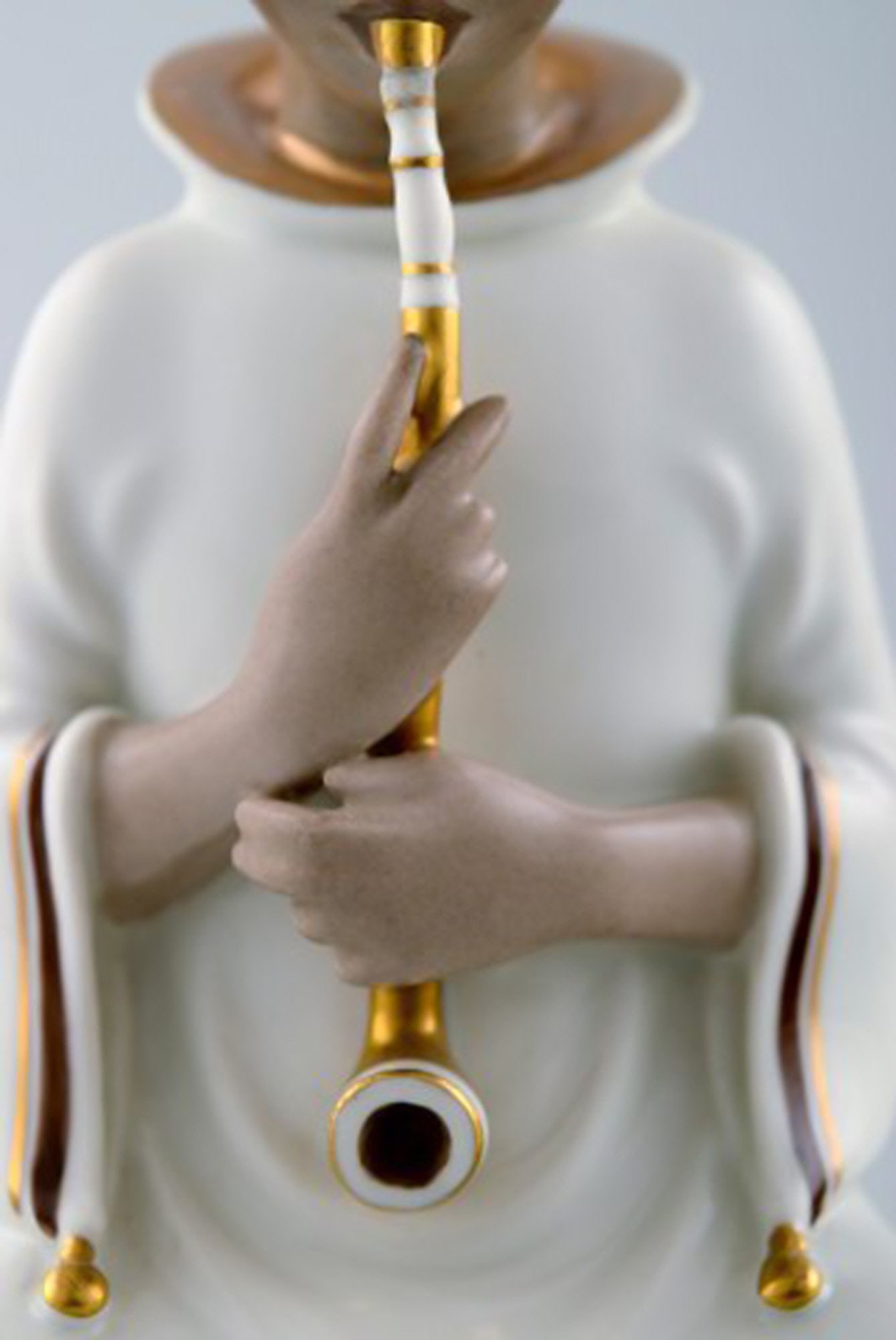 Arno Malinowski for Royal Copenhagen, number 2342 Opium Smoking girl. Porcelain figurine in - 6