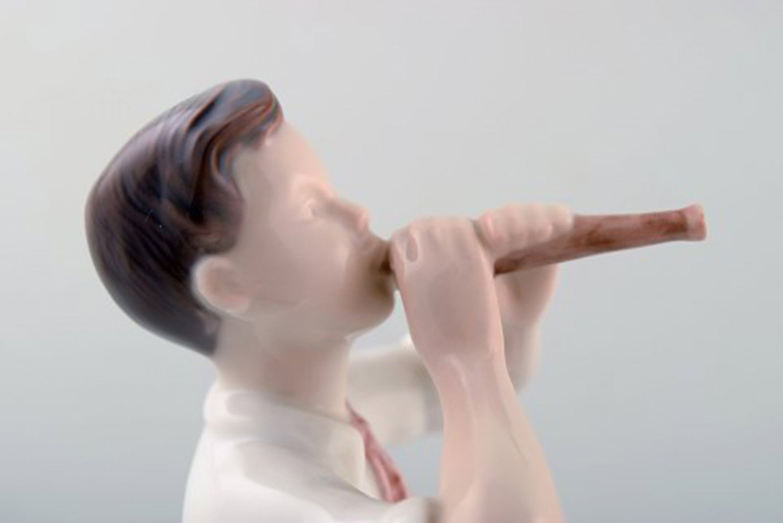 B & G / Bing & Grondahl - boy playing on flute - number 2344. - 7