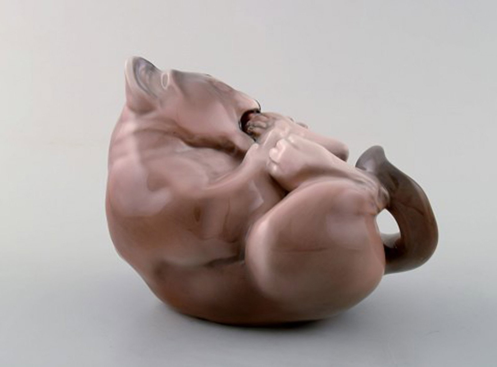 Royal Copenhagen Figurine, lion cub. - 3