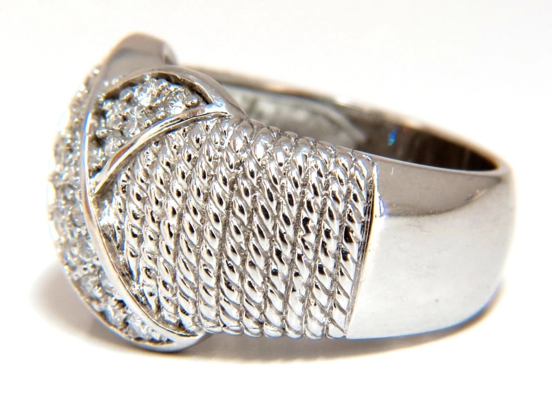 .50ct Natural Diamonds X Ring 14 karat *v - 3