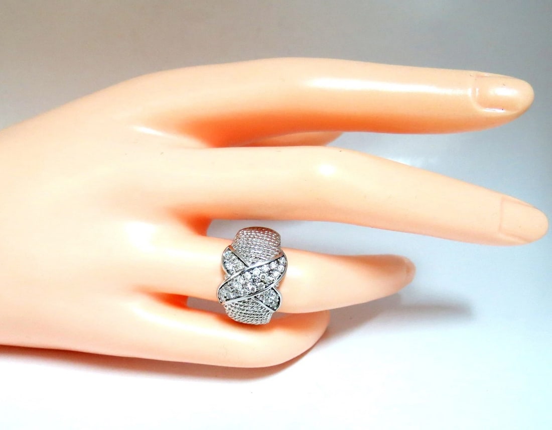.50ct Natural Diamonds X Ring 14 karat *v - 4