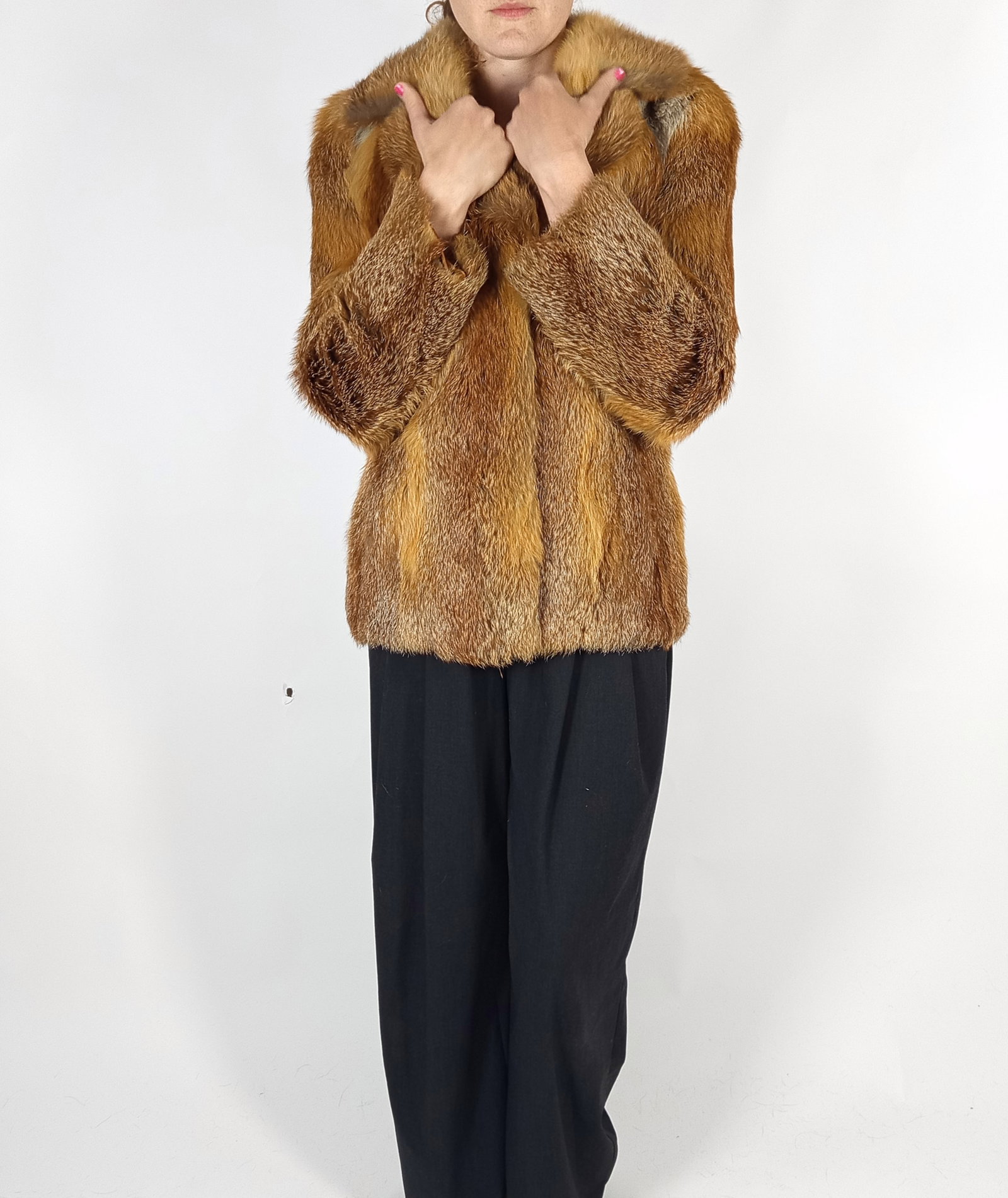 REF FOX FUR JACKET EU: S ; US: 6 - 9