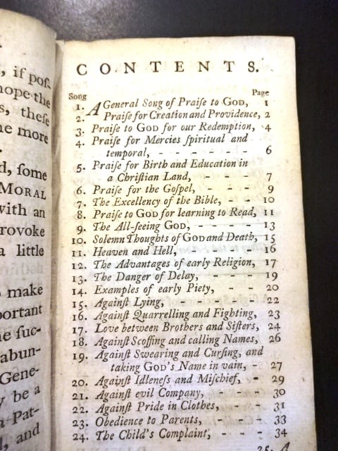 17683 Divine Songs for Use of Children Isaac Watts - 2
