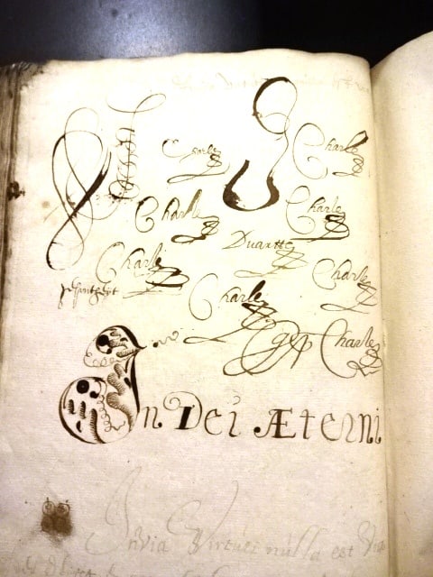 17th C Vellum Manuscript Legal Ledger Folio - 3