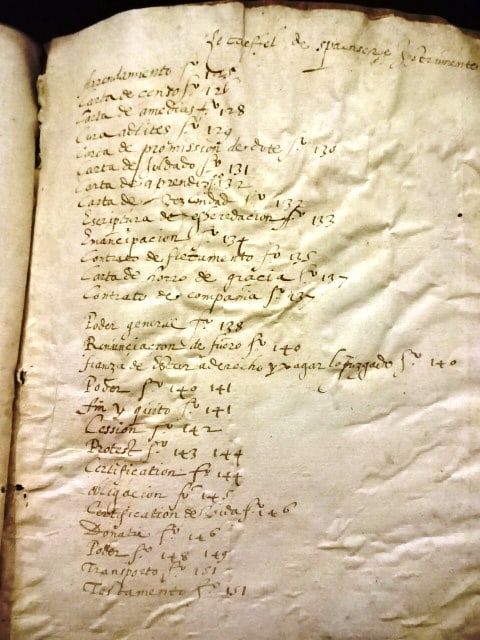 17th C Vellum Manuscript Legal Ledger Folio - 4