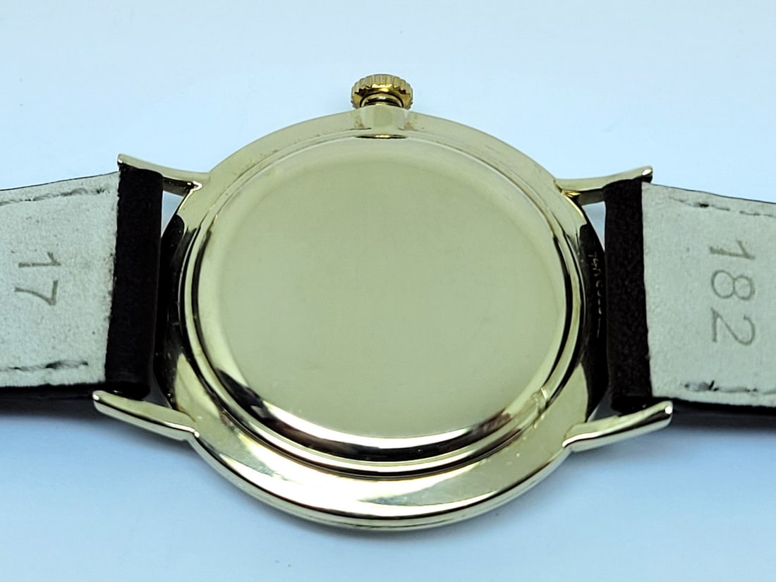 Vintage 14k Yellow LONGINES Winding Watch Ref 1017 1960s Cal 19.4 EXLNT SERVICED - 9