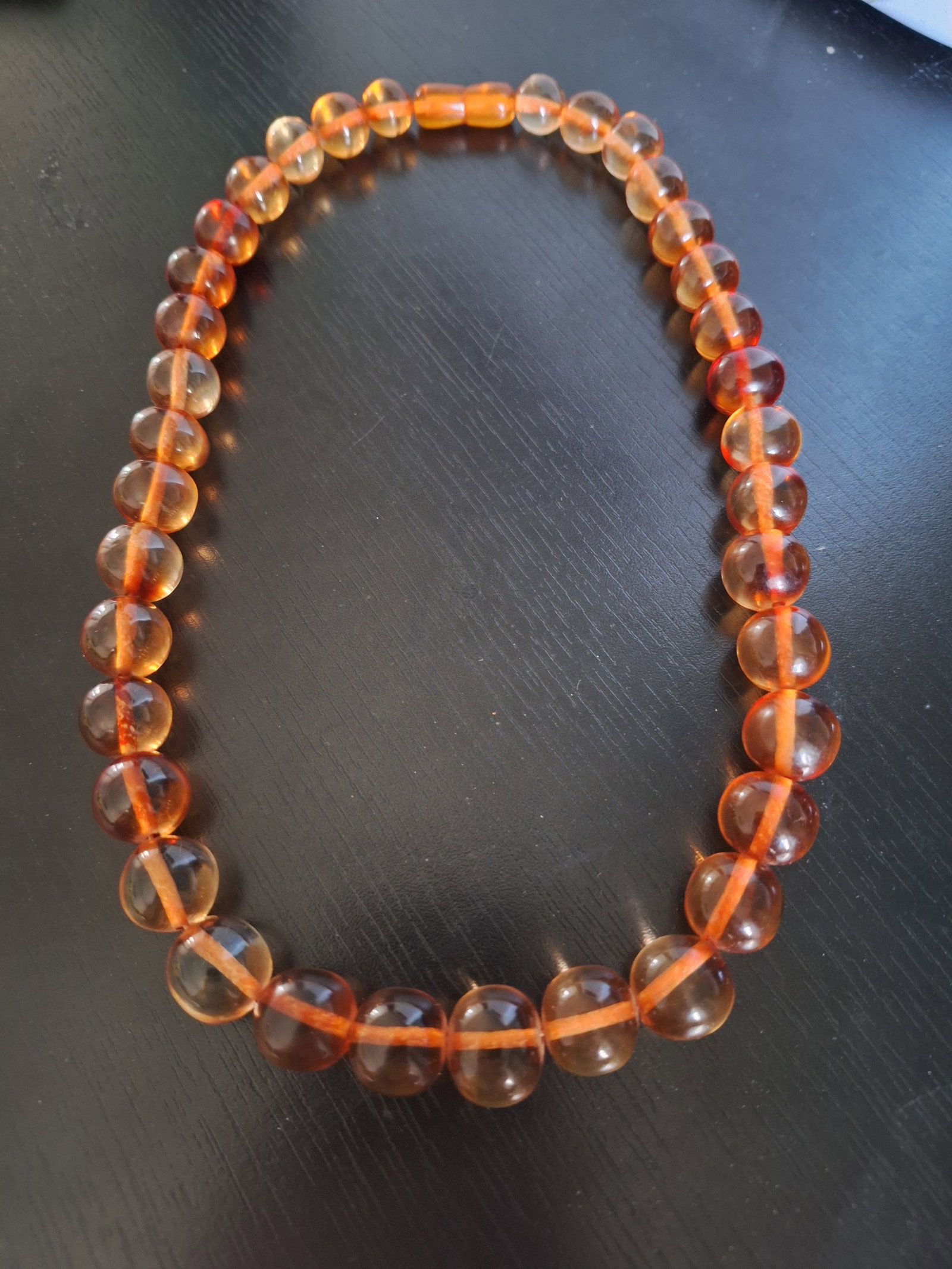Vintage Art Deco Beautiful Color Bakelite Necklace (1 of 4)