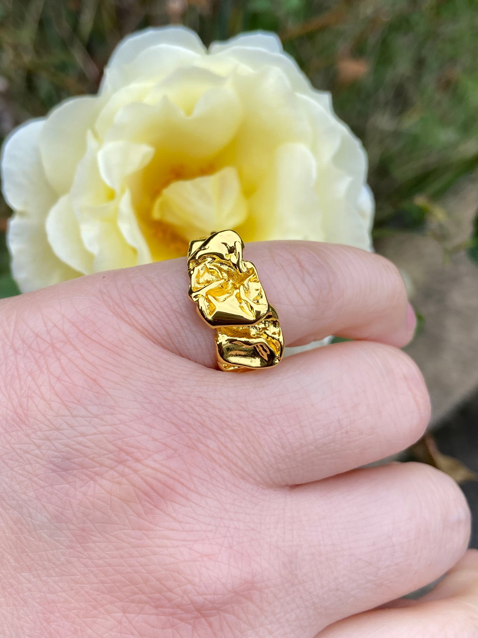 18K Gold Plated Fashion Ring - 5